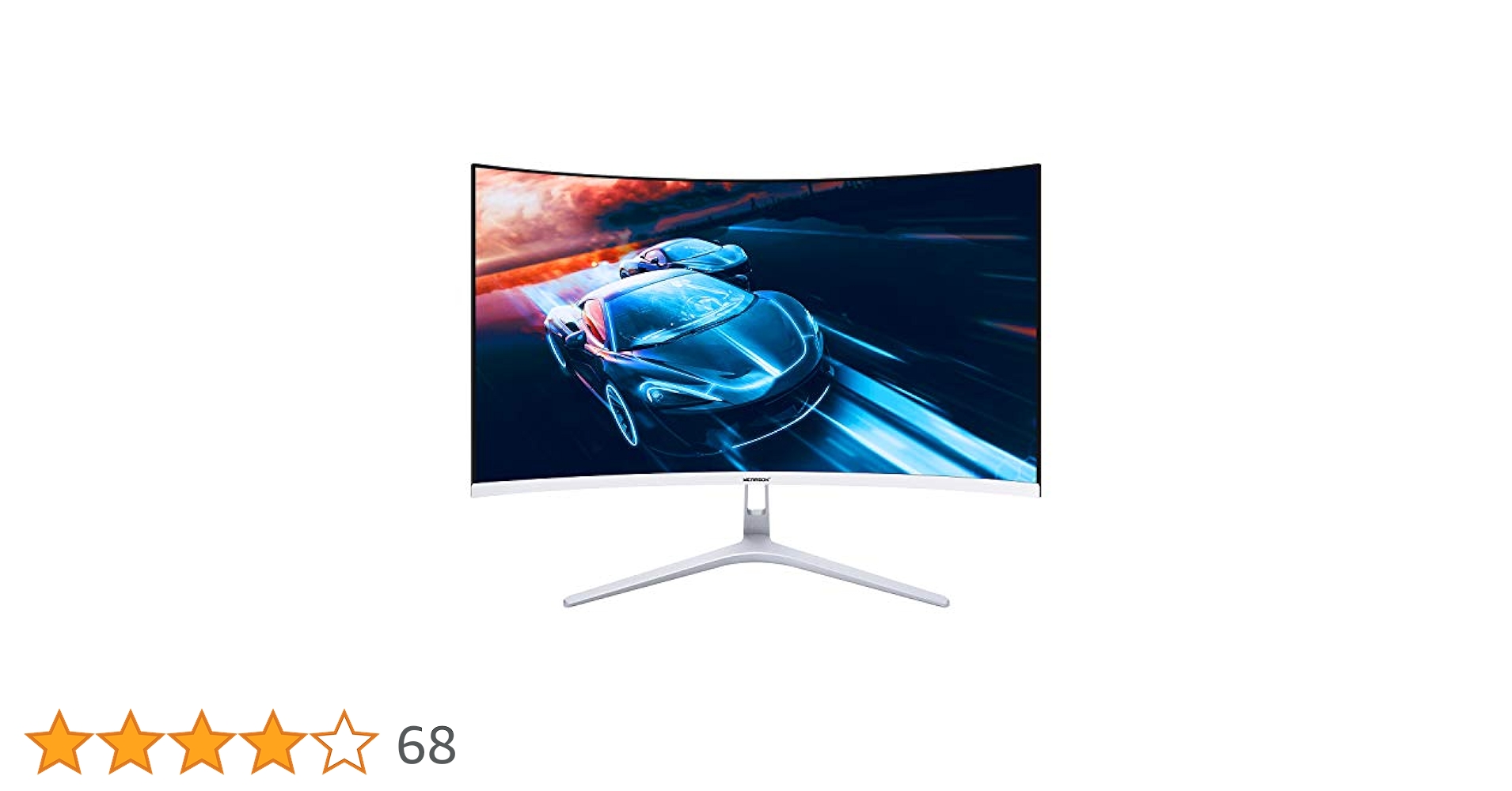 Amazon.co.jp: Wearson 32型 曲面ゲーミングモニター 1800R